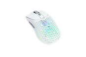 Muis - Glorious Model O Wireless 2 - Matte White - Gaming muis - Optisch - 6 knoppen - Zwart met RGB-licht - GLO-MS-OWV2-MW
