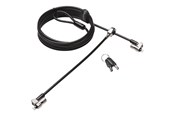 Systeemaccessoires - Kensington MicroSaver 2.0 Keyed Twin Laptop Lock - Master Keyed - K65099EUM