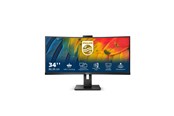 Scherm - 34" Philips 5000 Series 34B1U5600CH - 3440x1440 (UWQHD) - 120Hz - VA - 100W USB-C - KVM switch - 34B1U5600CH/00