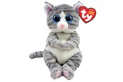 Pop, teddybeer en materiaal - Ty Beanie Bellies - Mitzi Grijs Tabby Cat 20cm - 0008421405398