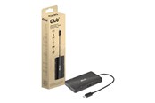 Docking station - Club 3D - Docking station - USB-C 3.2 Gen 2 - 2 x DP - GigE - CSV-1598