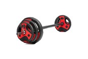 Sport & Fitness - Gymstick Vinyl Grip Pomp Set 20kg - 62068-20