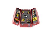 Merchandise - Numskull - Crash Team Racing Nitro-Fueled Toolbox Pin Badge Set: Crash Team Racing Nitro-Fueled gereedschapskist pin-badge set - Speld / Badge - 5056280406884