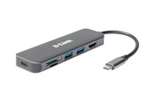 Docking station - D-Link DUB-2327 - docking station - USB-C / Thunderbolt 3 - HDMI - DUB-2327