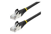 Netwerk - kabel - StarTech.com 1.5m CAT6a Ethernet Cable - 1.5 m - black - Zwart - 1m - NLBK-150-CAT6A-PATCH
