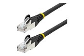 Netwerk - kabel - StarTech.com 2m CAT6a Ethernet Cable - 2 m - black - Zwart - 2m - NLBK-2M-CAT6A-PATCH