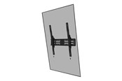 Muurbevestigingen, AV-bevestigingen & AV-meubels - Neomounts Select WL35S-950BL19 - mounting kit - heavy-duty - for flat panel - black - Max 160 kg - recommended for 115" - WL35S-950BL19