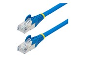 Netwerk - kabel - StarTech.com 50cm CAT6a Ethernet Cable - 50 cm - blue - Blauw - 0.5m - NLBL-50C-CAT6A-PATCH