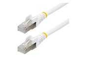 Netwerk - kabel - StarTech.com 50cm CAT6a Ethernet Cable - 50 cm - white - Wit - 0.5m - NLWH-50C-CAT6A-PATCH