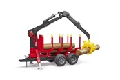 Speelgoedauto - Bruder Trailers for forestry - BR2252