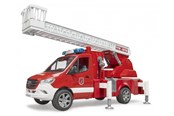 Speelgoedauto - Bruder MB Sprinter fire engine with ladder waterpump and L & S Module - BR2673