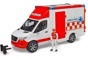 Speelgoedauto - Bruder MB Sprinter Ambulance met chauffeur - BR-02676