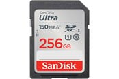 Geheugenkaart - SANDISK Ultra SD - 150MB/s - 256GB - SDSDUNC-256G-GN6IN