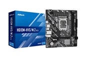 Moederbord - ASRock H610M-HVS/M.2 R2.0 - Moederbord - micro ATX - LGA1700 Socket - H610 Moederbord - Intel H610 - Intel LGA1700 - DDR4 RAM - Micro-ATX - 90-MXBJJ0-A0UAYZ