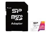 Geheugenkaart - Silicon Power Elite - flash Geheugenkaart - 128 GB - microSDXC UHS-I - SP128GBSTXBV1V20SP