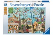 Puzzels - Ravensburger Big City Collage - 10217118