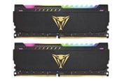 RAM - Patriot Viper Staal RGB - DDR4 - kit - 32 GB: 2 x 16 GB - DIMM 288-pin - 3600 MHz / PC4-28800 - unbuffered - PVSR432G360C8K