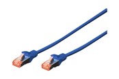 Netwerk - kabel - DIGITUS Professional patch cable - 2 m - blue - Blauw - 2m - DK-1644-020-B-10
