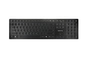 Toetsenbord - Cherry KW 9100 SLIM - Toetsenbord - Engels - Zilver *DEMO* - JK-9100EU-2