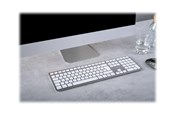 Toetsenbord - Cherry KW 9100 SLIM - Toetsenbord - Noords - Wit - JK-9110PN-1