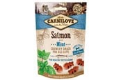 Katten - Carnilove Crunchy Salmon with Mint 50g - 8595602527175