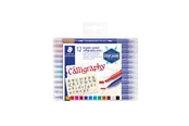 Schrijf- en tekengerei - Staedtler Dubbelzijdige kalligrafiepennen 12 stuks - 3005 TB12