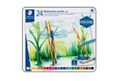 Schrijf- en tekengerei - Staedtler Coloured pencil aqu 24pcs 100% PEFC - 14610C M24