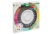 Schrijf- en tekenartikelen - Nassau Acrylic Kleur paint circle 30 x 12ml + 1 palette - AR0751/GE