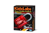 Leren en educatie - 4M KIDZLABS / GIANT VISIBLE PADLOCK - 4M-03445