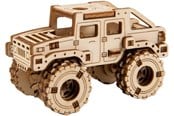 Modelbouw - Mobimods HoutenCity Monster Truck Hummer - 5903641494311