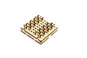 Modelbouw - Mobimods WoodenCity Travel Game Checkers - 5906874128435