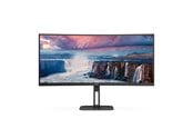 Scherm - 34" AOC Value-line CU34V5C/BK - V5 Series - LED Monitor - curved - 34" - CU34V5C