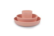 Babyspullen - Filibabba Silicone dinner set - Peach - FI-SI008