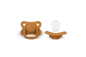 Babyspullen - Filibabba Fopspenen 2-pack - Golden mustard +6 months - FI-PH027