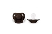 Babyspullen - Filibabba Pacifiers 2-pack - Chocolate 0-6 months - FI-PH011