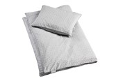 Babyspullen - Filibabba Baby bedlinen GOTS - Ocean Grijs - Zweeds DIMENSIO - FI-OCG001SE