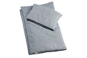 Babyspullen - Filibabba Baby bedlinen GOTS - Ocean Blauw - Zweeds DIMENSIO - FI-OCB001SE