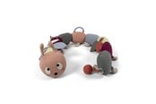 Speelgoed voor baby's - Filibabba Activity soft toy - Lilli the Larva - FI-01887