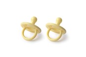 Babyspullen - Filibabba Silicone pacifier 2-pack - Pale banana - FI-01673