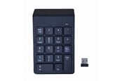 Toetsenbord - Gembird Numeric keypad - wireless - Numpad - Zwart - KPD-W-02