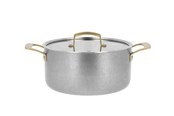 Potten - Pillivuyt Gourmet Durance Saucepan with Lid Dia 24 cm 5 litres Staal - 27359