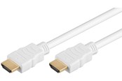 Beelscherm- en tv-kabel - Pro HDMI 2.0 - 1.5m - Wit - HDMI20W-1.5
