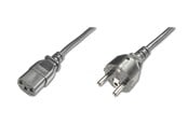 Voedingskabel (intern) - DIGITUS Power Cord Type-F (CEE 7/7) til IEC C13 - AK-440110-012-S