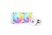CPU koeler - NZXT Kraken Elite 240 White RGB - CPU waterkoeling - Max 31 dBA - RL-KR24E-W1
