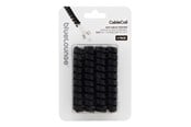 Kabelgoot, Kabelhoes & Kabelbinders - Bluelounge Design CableCoil 4-pack - Zwart - Neatly organize your cables and keep them together. - BLUCCO-BL