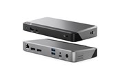 Docking station - ALOGIC MX2 - Docking station - USB-C - 2 x DP - GigE - 135 Watt - DUPRMX2-100