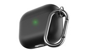 Headphones/Headsets - KeyBudz HyBridShell Series Keychain Case - Premium hard shell triple layer case for your Airpods 3 - AP3_S2_BLK