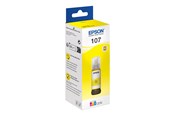 Inkt, toner en verbruiksartikelen - Epson EcoTank 107 - Yellow Ink - C13T09B440