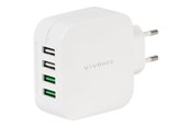 Mobiel - Adapters & Opladers - Vivanco Quattro Stroom AV / multimedia paneel - USB - 37564