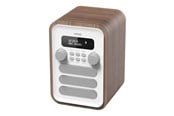 DAB & Wekkerradio - DENVER DAB-48 - Draagbare DAB-radio - Bluetooth - DAB+/FM - Wit - DAB-48WHITE